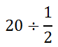 dividing fractions