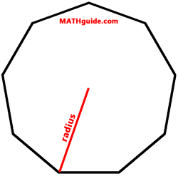 Regular 9-Sided Polygon