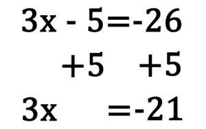 3x = -21