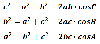 The Law of Cosines Equation