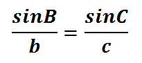 The Law of Sines for B and C only
