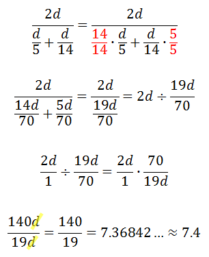 average velocity calculation