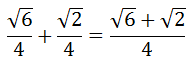 Sum Difference Angle Formulas Sine solution