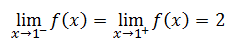 double-sided limit
