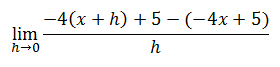 algebra derivative