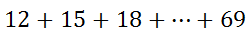 arithmetic series including last term