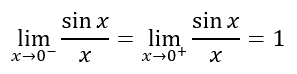 the sine limit notation