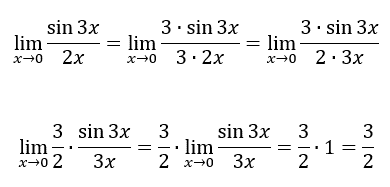 the sine limit problem worked for specific case